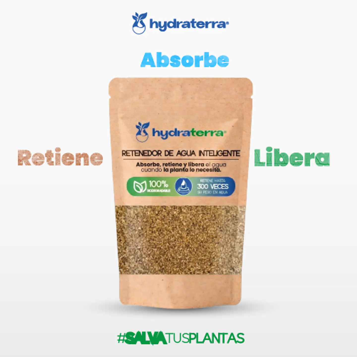 Retenedor Inteligente de Agua de Origen Vegetal para Agricultores 250 gr 7