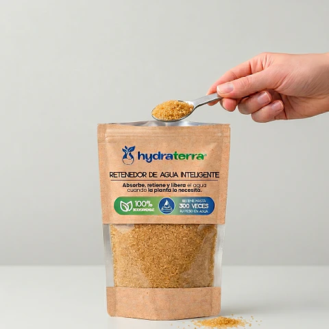 Retenedor Inteligente de Agua de Origen Vegetal para Forestación y Reforestación 250 gr