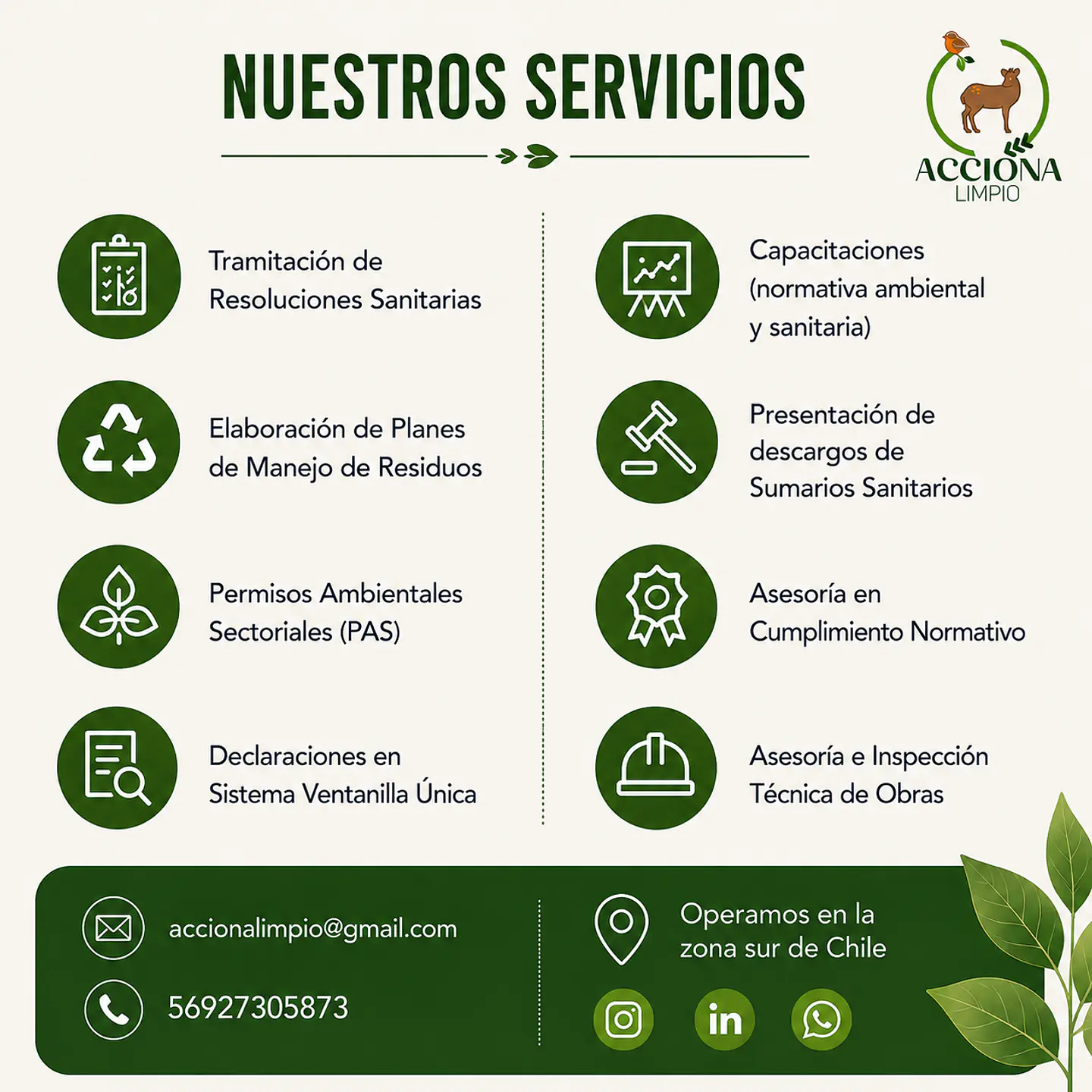 Acciona Limpio | Asesorías Ambientales y Gestión de Residuos en Puerto Montt 2