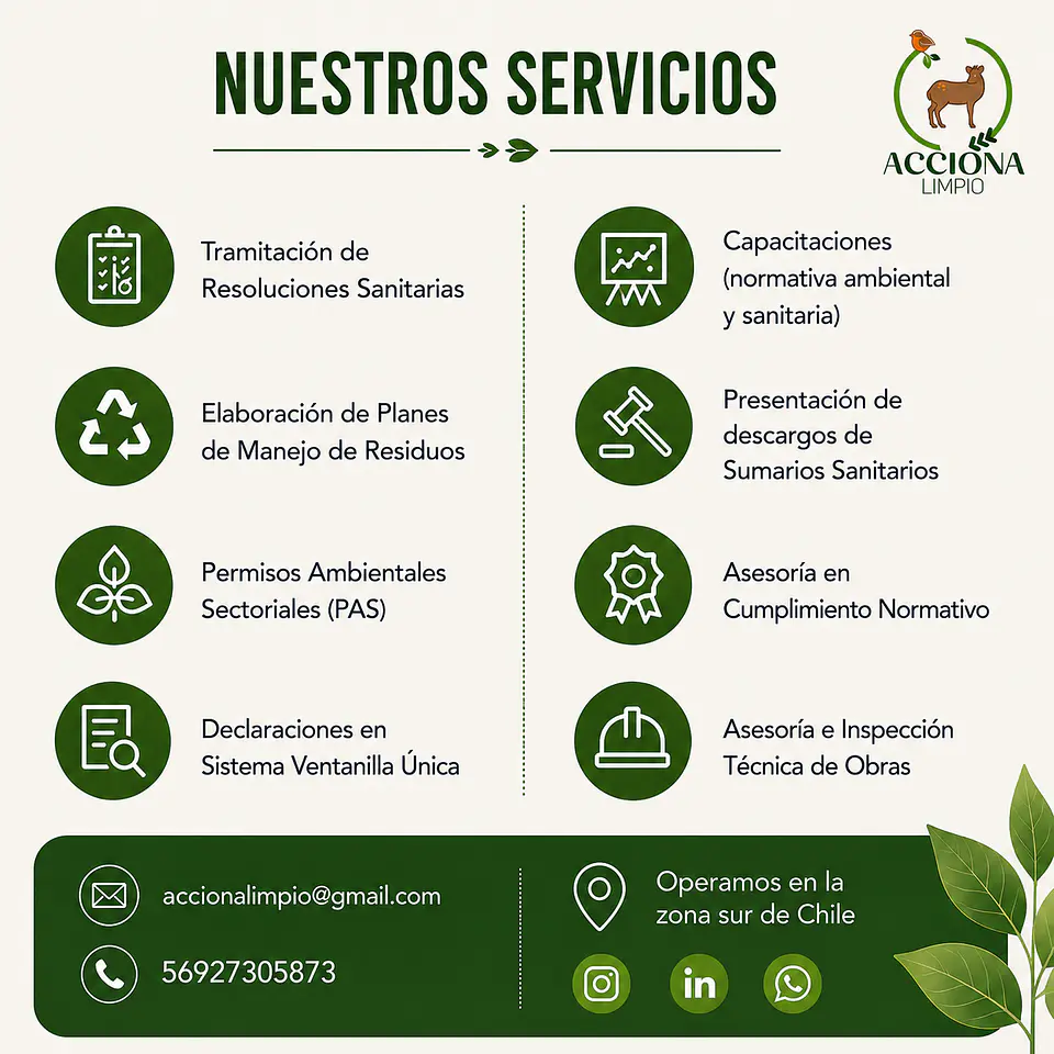 Acciona Limpio | Asesorías Ambientales y Gestión de Residuos en Puerto Montt 2