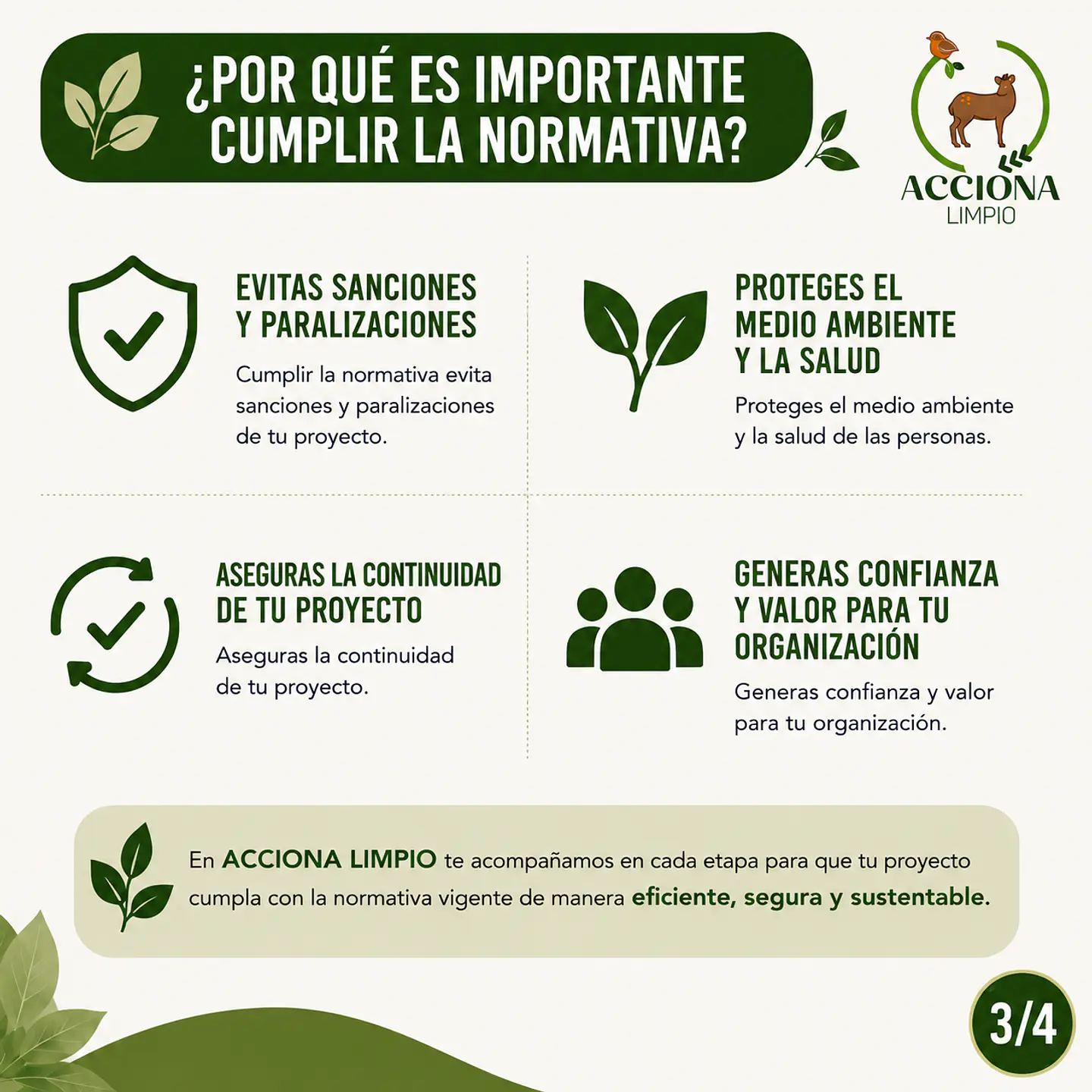 Regularización de instalaciones y apoyo en fiscalizaciones y sumarios sanitarios 3