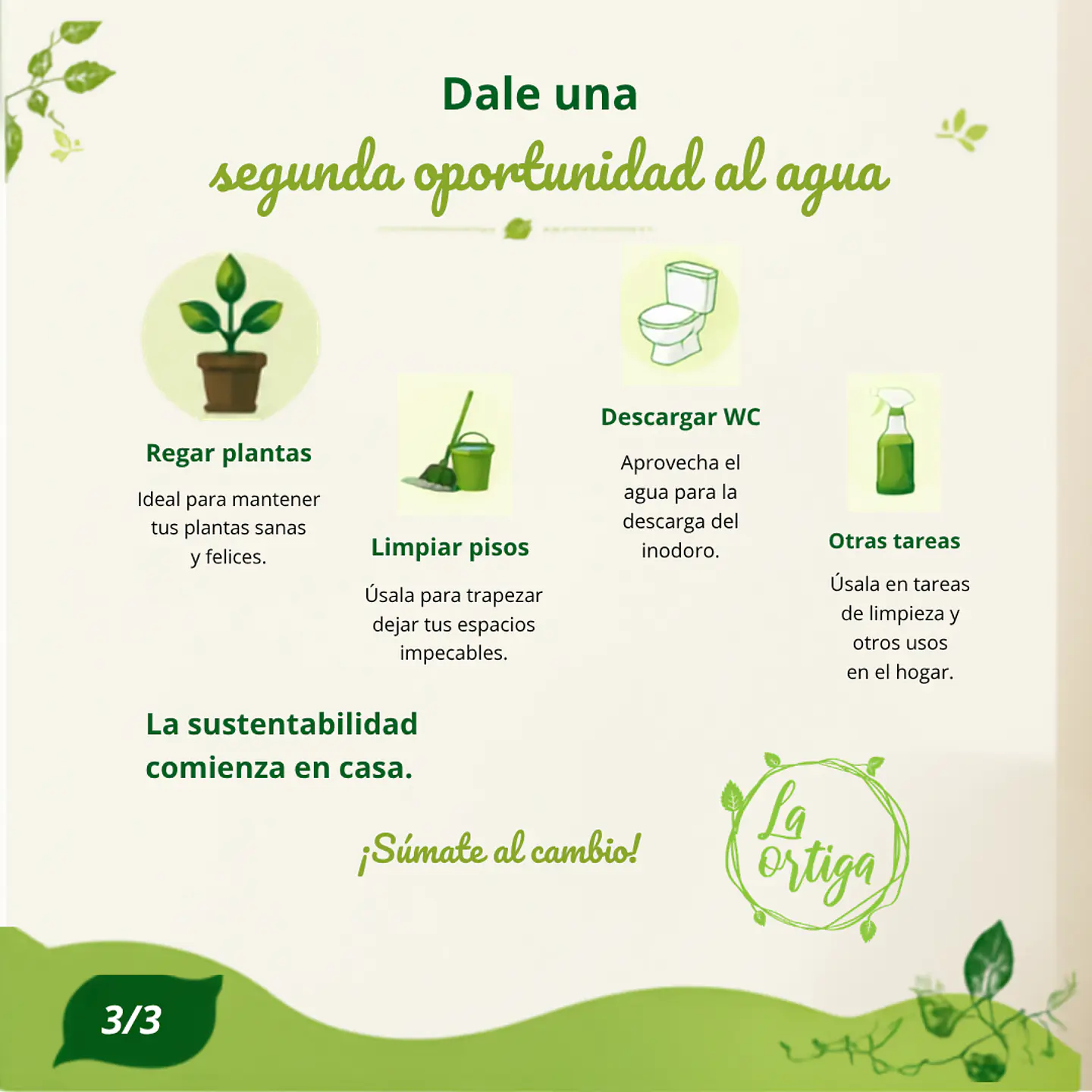 Tip sustentable: recupera el agua de la ducha mientras se calienta 3