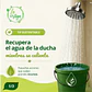 Tip sustentable: recupera el agua de la ducha mientras se calienta - Miniatura 1
