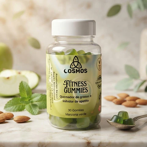 Gomitas para metabolismo y energía | Suplemento Alimenticio | Fitness Gummies | Cosmos