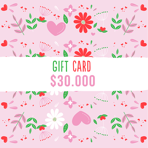 Gift Card virtual $30.000