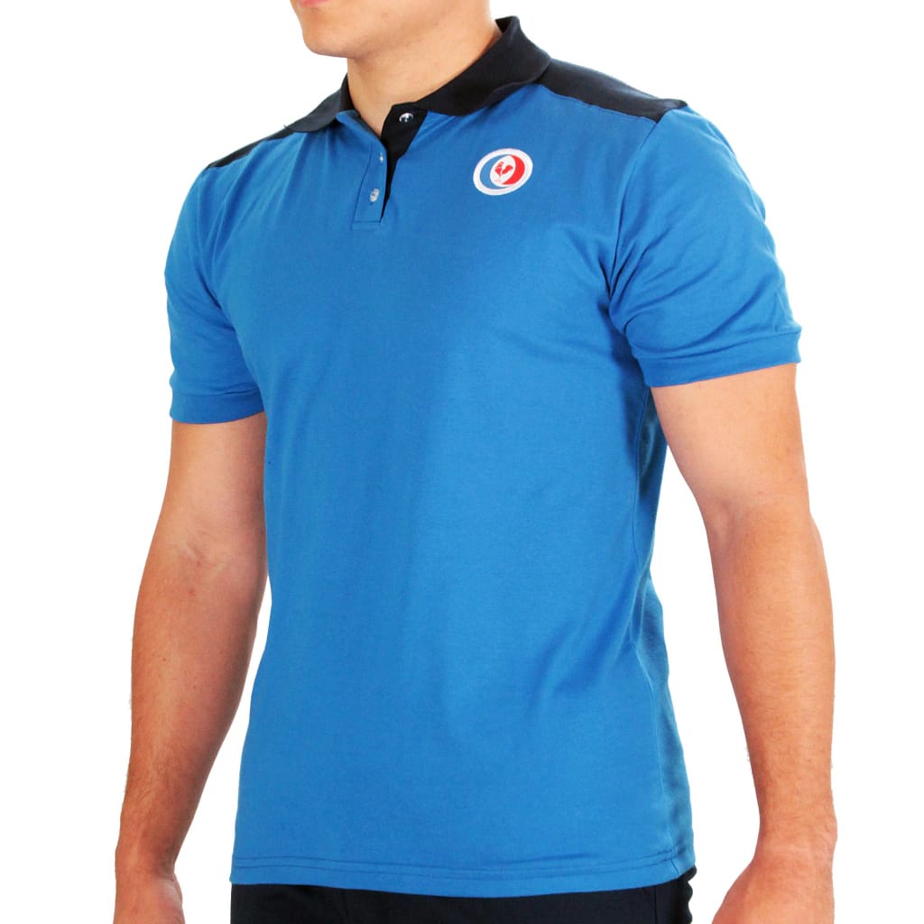 Polera Long Fit 096 Azul Francia