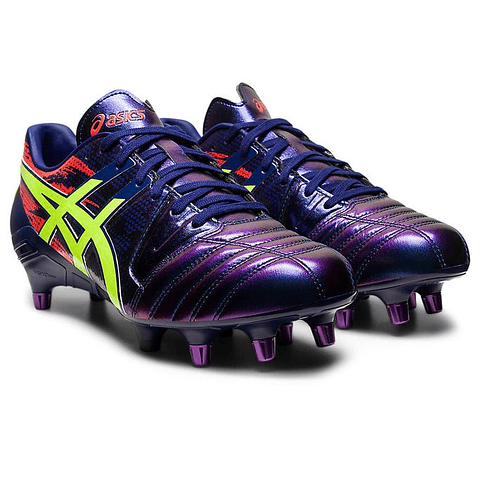 ASICS LETHAL TIGH FIVE AZUL AMARILLO