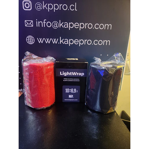 LIGHTWRAP VENDA ELASTICA ADHESIVA 10CM 6,9CM