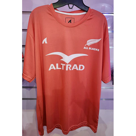 POLERA DE ENTRENAMIENTO ALL BLACKS COLOR SALLMON PACIFIC SHARK 