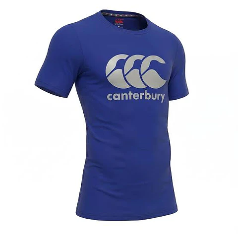 POLERA CANTERBURY LOGO TEE AZULINO