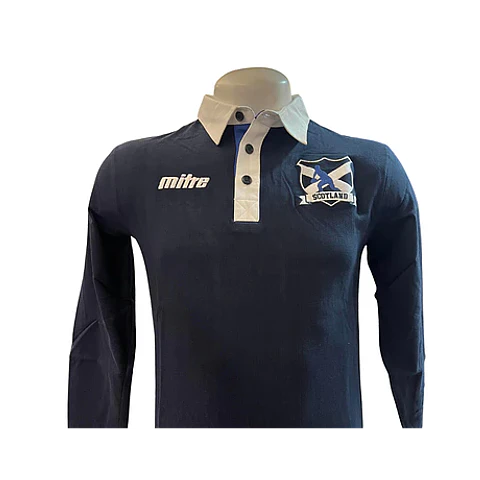 POLERA MITRE RUGBY URBAN SCOTLAND MANGA LARGA 