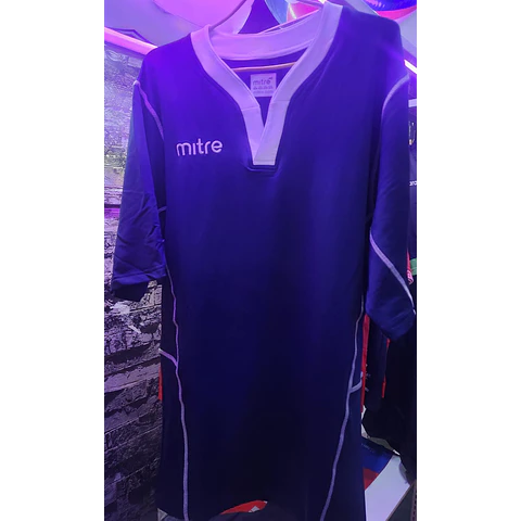 CAMISETA RUGBY FIT AZULMARINO/BLANCO