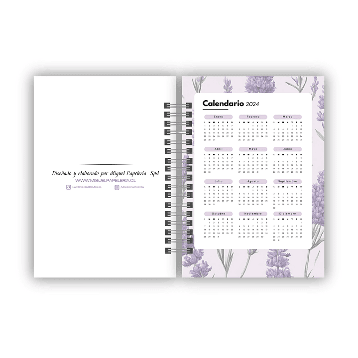 Kit Lavanda - Papelería Digital 3