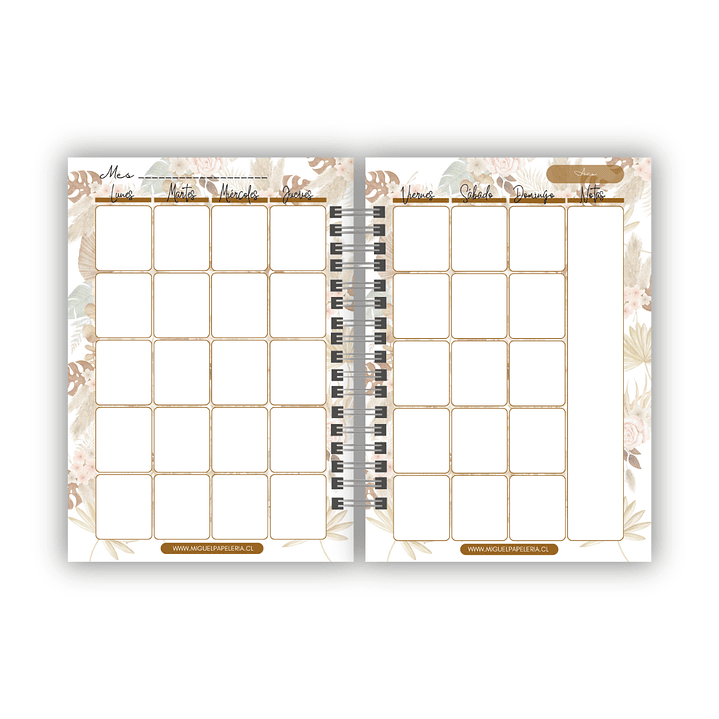 Kit Flores en Otoño - Papelería Digital 6