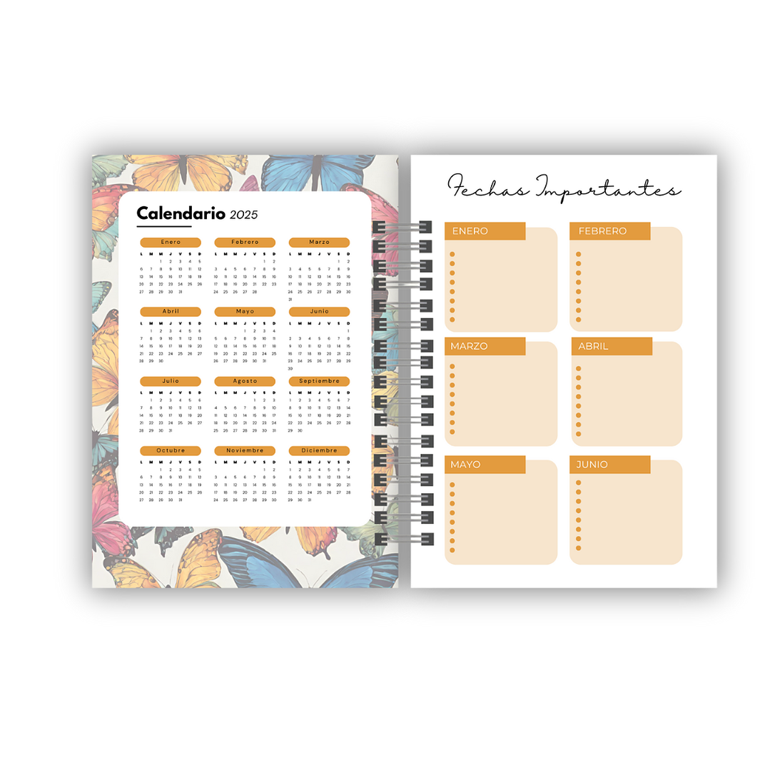 Kit Butterfly - Papelería Digital 4