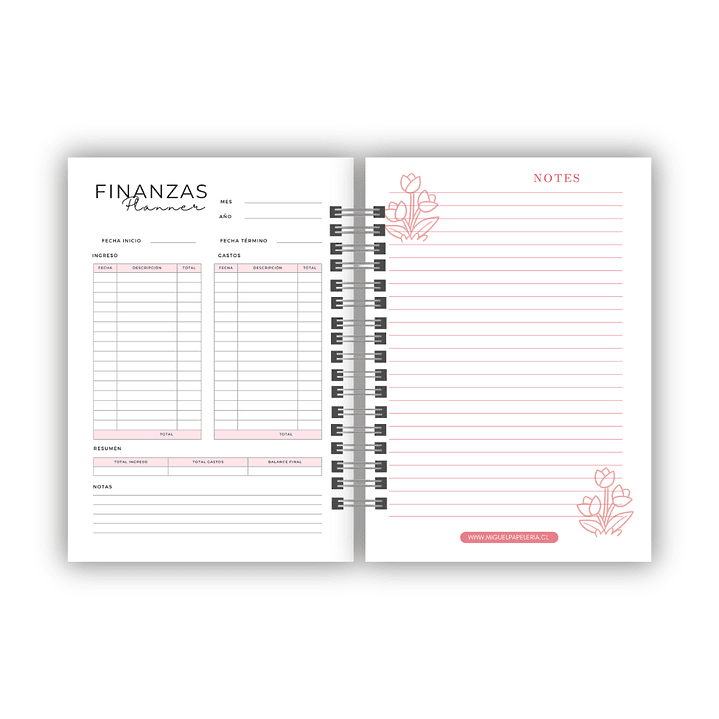 Kit Pink Line - Papelería Digital 8