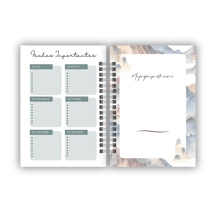 Kit Mountains - Papelería Digital 5