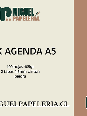 Pack agenda A5