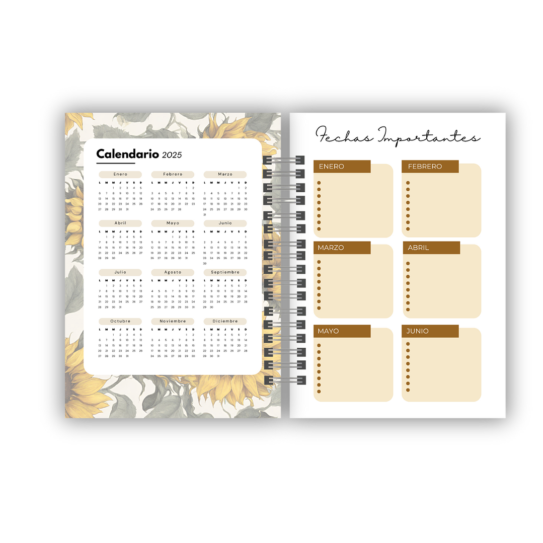 Kit Sunflower - Papelería Dgital 4