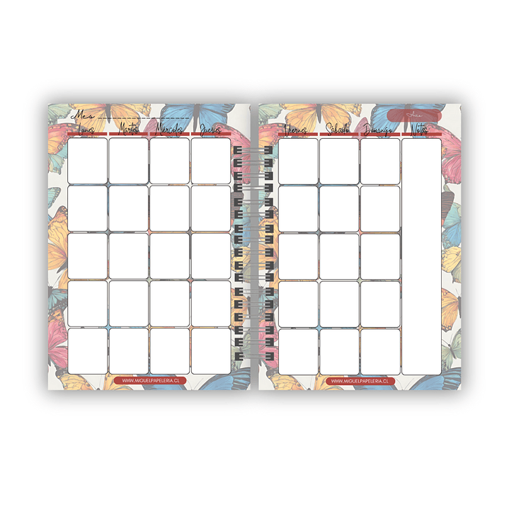 Planner Butterfly - Anual 6