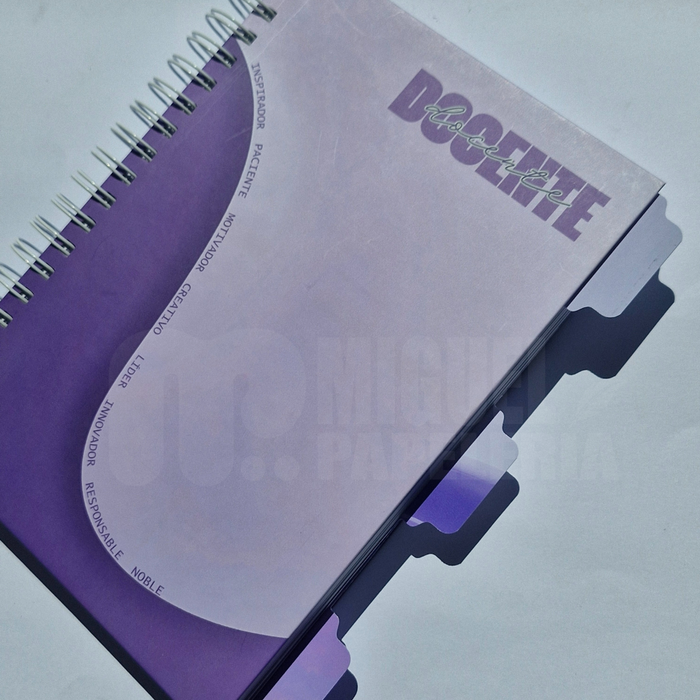 Planner Docente - Organización y estilo