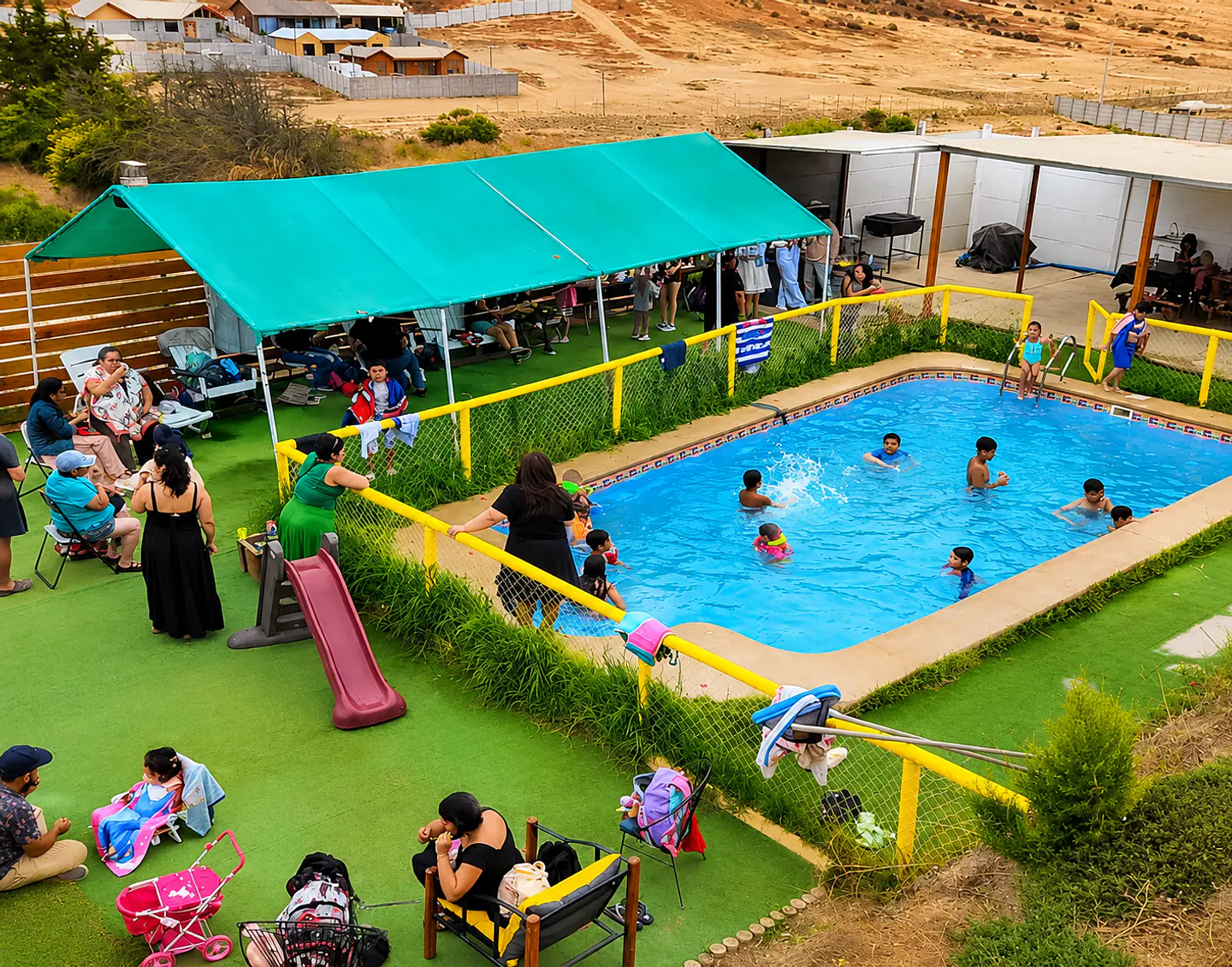 Quincho y terraza