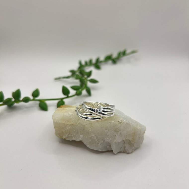 Anillo Five Silver 1