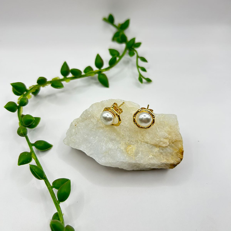 Aros Crown Pearl Gold 1