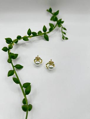 Aros Crown Pearl Gold