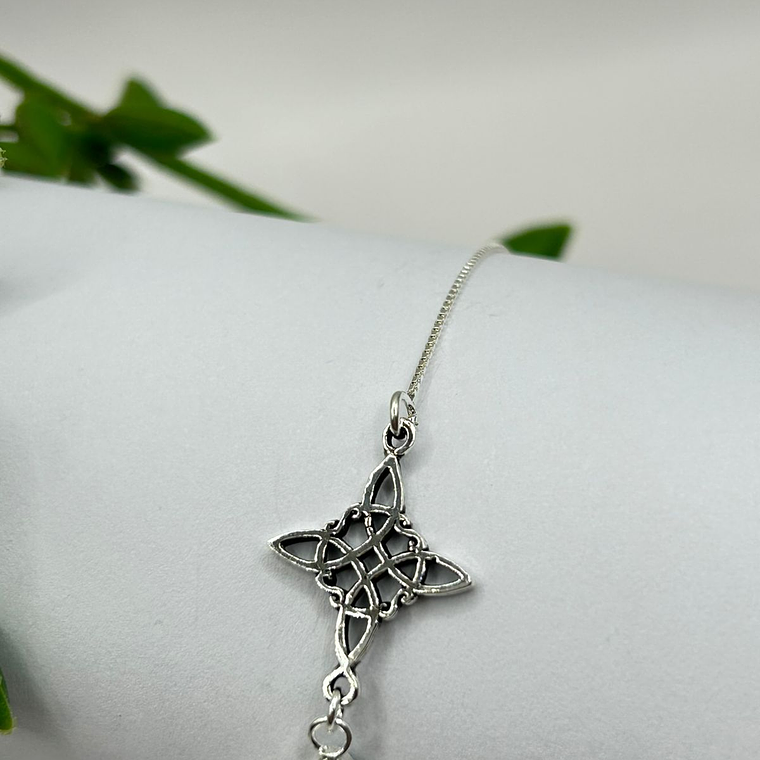 Pulsera nudo de bruja ojo turco 3