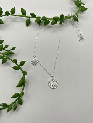 Collar nudo de brujas tetragramaton