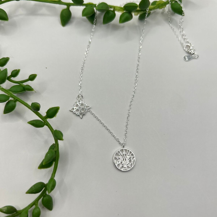 Collar nudo de brujas tetragramaton 2