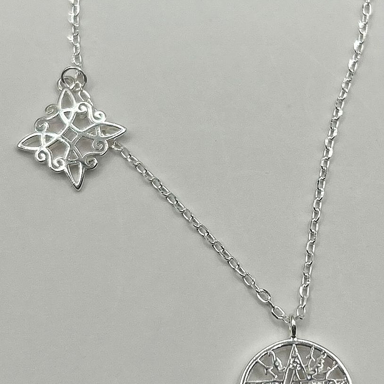 Collar nudo de brujas tetragramaton 3