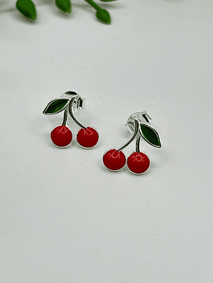 Conjunto Cereza esmaltada