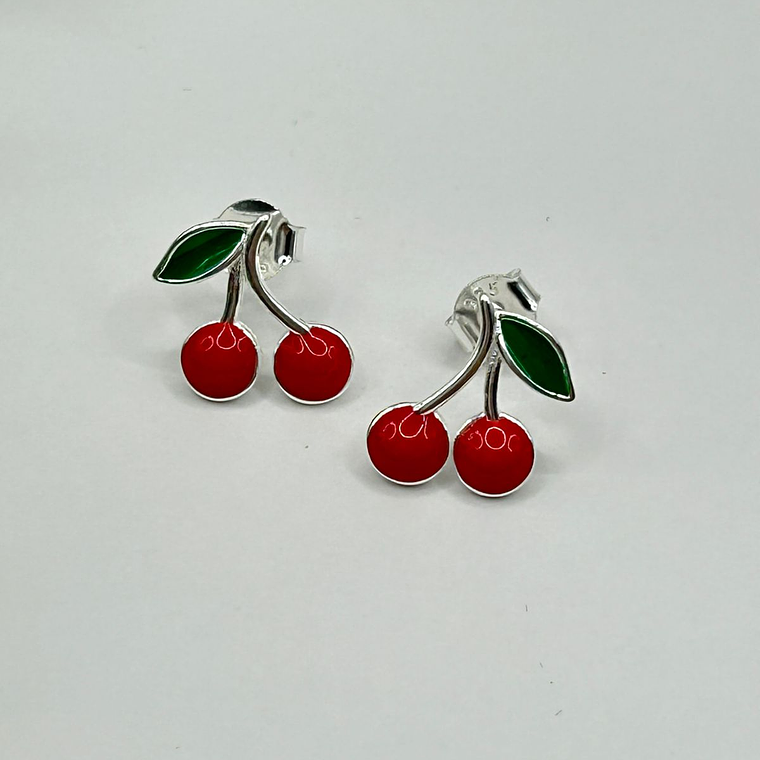 Conjunto Cereza esmaltada 2