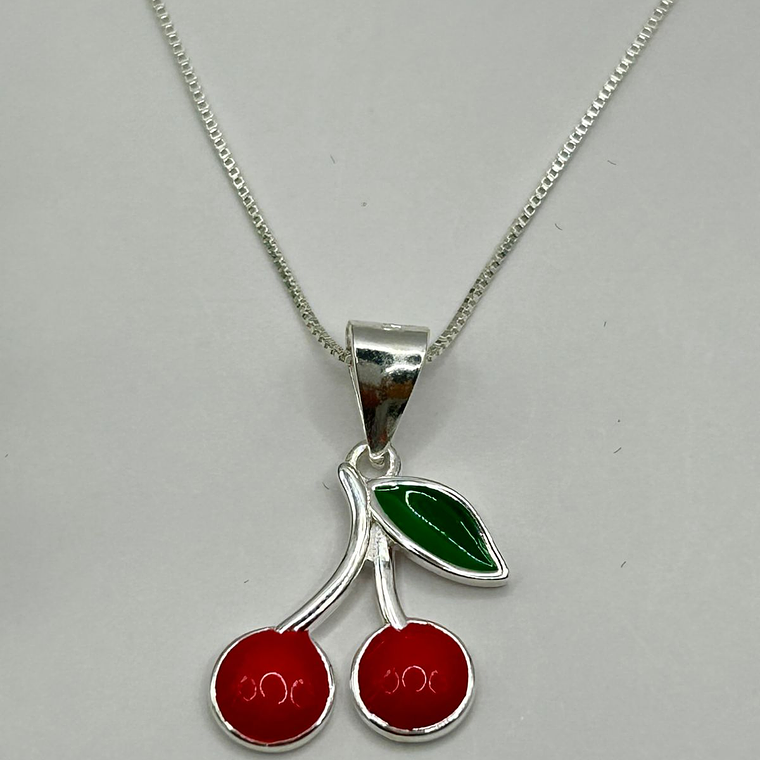 Conjunto Cereza esmaltada 3