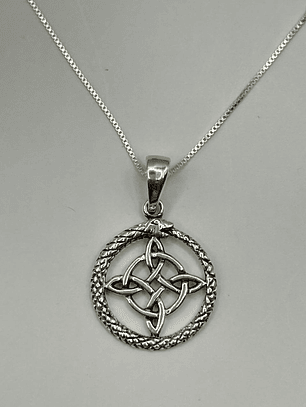 Collar nudo de brujas Uróboros