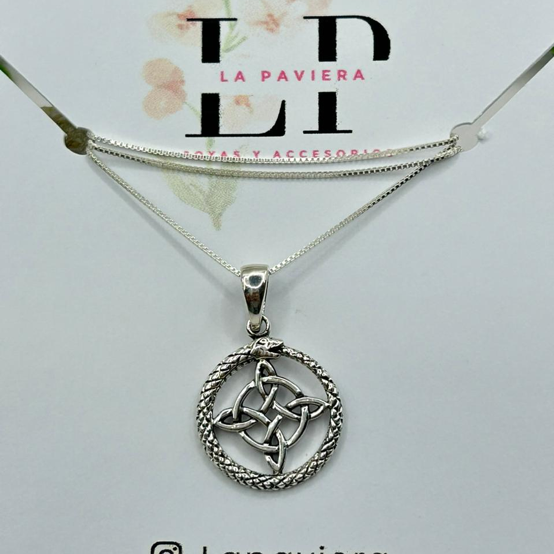 Collar nudo de brujas Uróboros 3