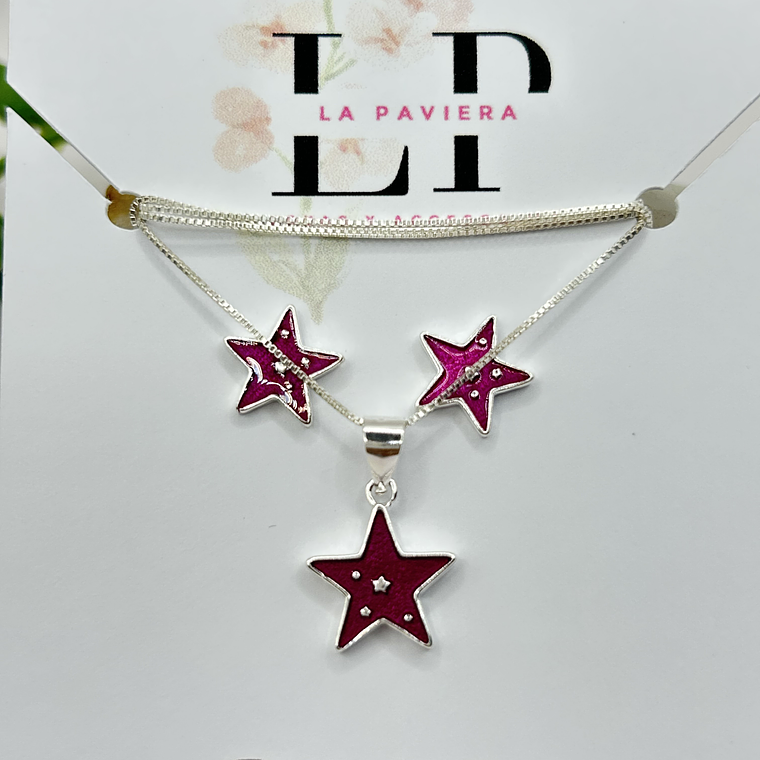 Conjunto estrella esmaltada Kids  5