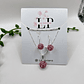 Conjunto Esferas cristales rosados  - Miniatura 4