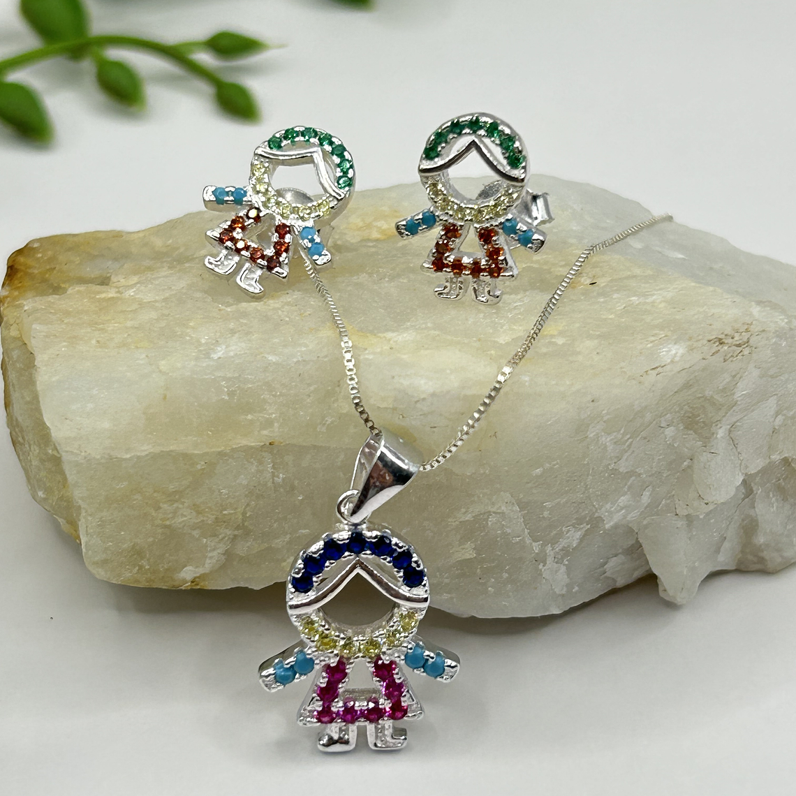 Conjunto niña circones multicolor  2