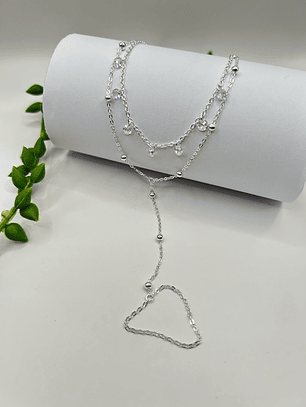 Tobillera árabe anillo esferas cristales hecho con Swarovski ®