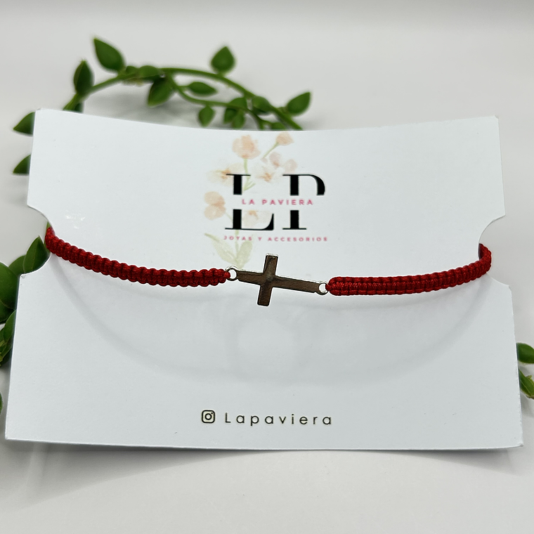 Pulsera Protección Cruz  3