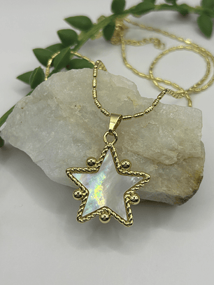 Collar Destellos Nacar