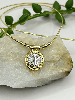 Collar San Benito bicolor Balín 