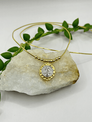 Collar San Benito bicolor Balín 