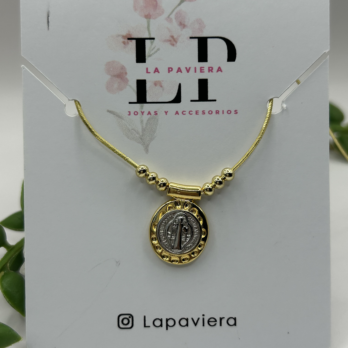 Collar San Benito bicolor Balín  3