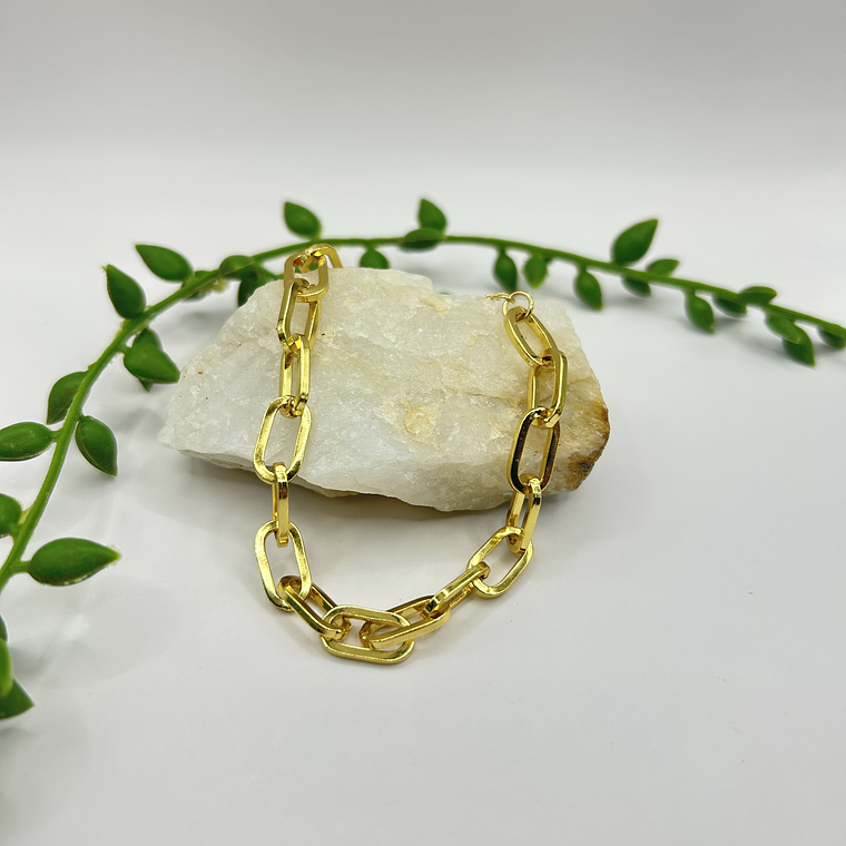 Pulsera Link Dorado 1