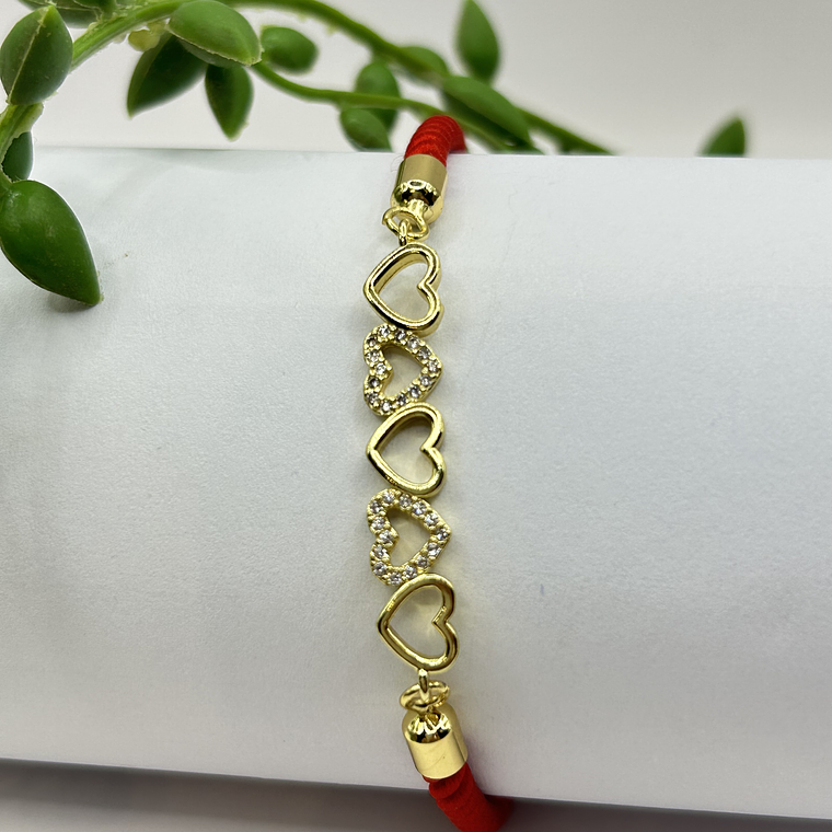 Pulsera Corazones Eternos 3