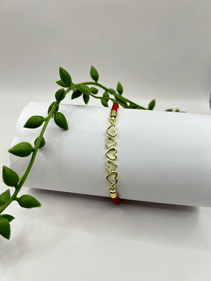 Pulsera Corazones Eternos
